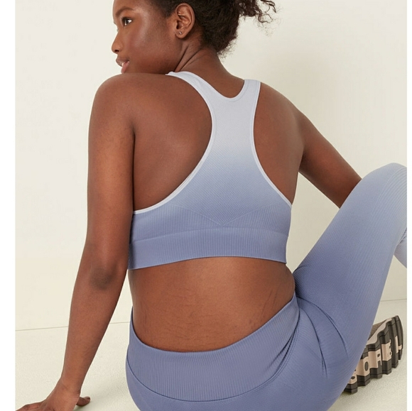 NWT PINK by VS Ombre Active Sports Bra Sz M - Picture 2 of 3